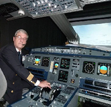 Simulateur d'A320 - vue 2