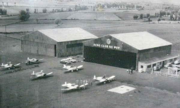 L'aéroclub, il y a bien longtemps